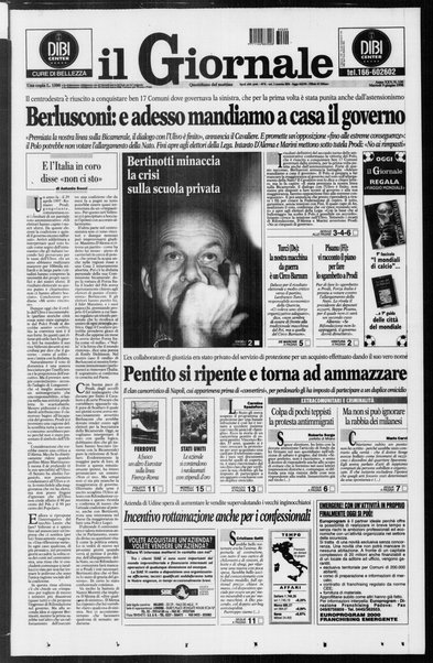 Il giornale : quotidiano del mattino